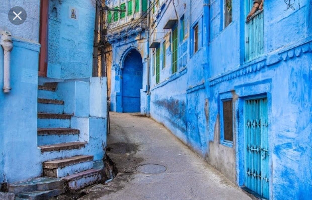 Auberge de jeunesse The Blue House à Jodhpur  Extérieur photo